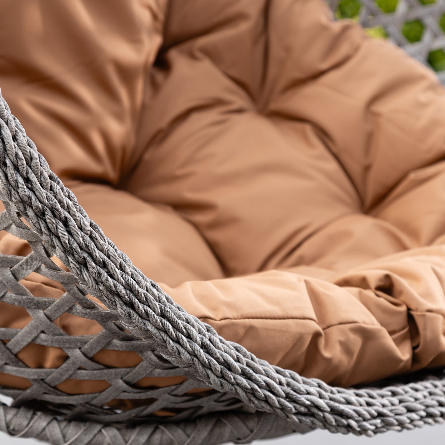 Large Single Egg - KD1 - Brown on Grey
