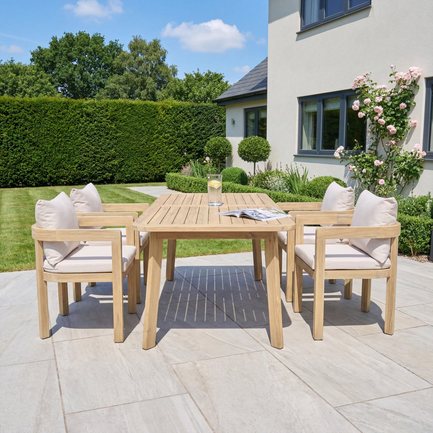 Sundrift 4 Seater Garden Dining Set