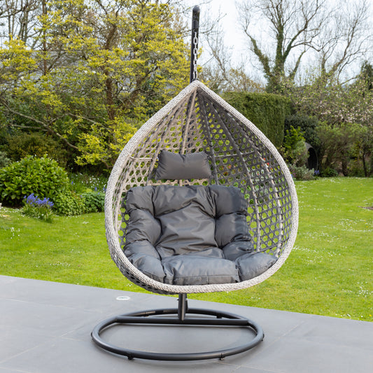 Large Single Egg - KD0 - Dark Grey On Grey