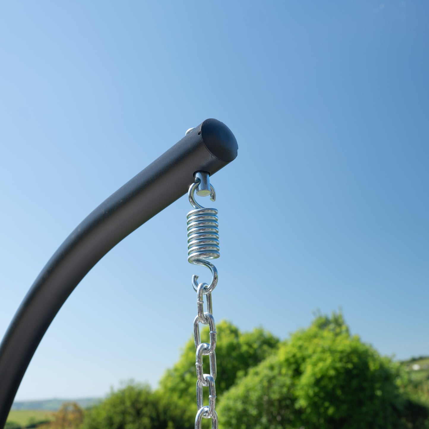 Large Single Egg - KD5 - White on Black