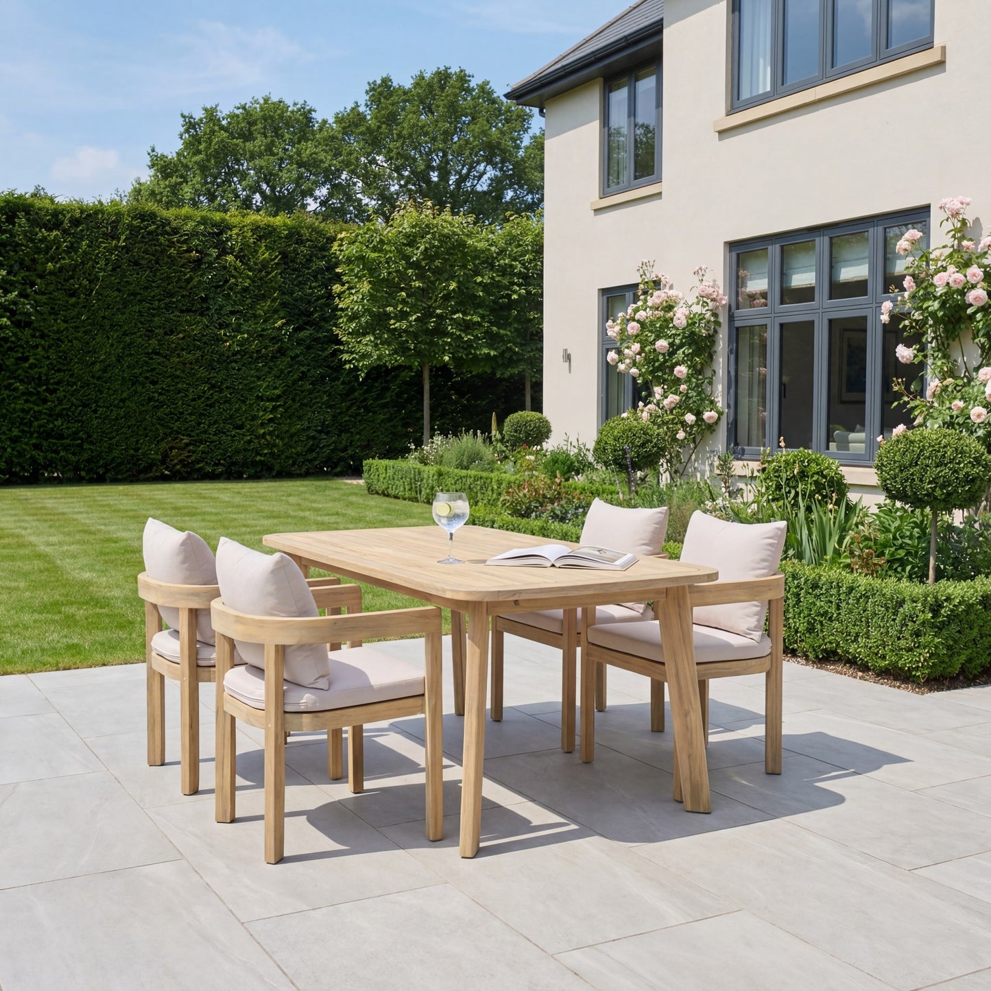 Sundrift 4 Seater Garden Dining Set
