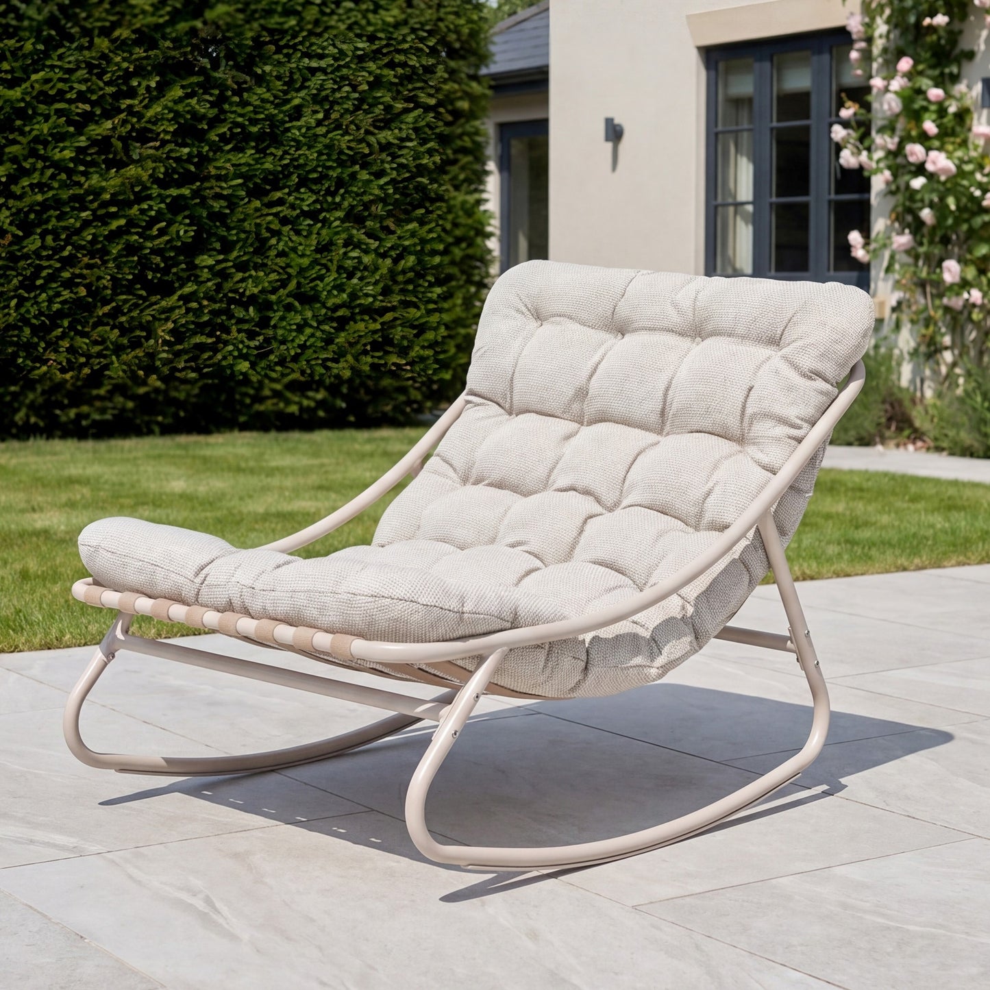 Softrock Outdoor Rocking Chair - Stone