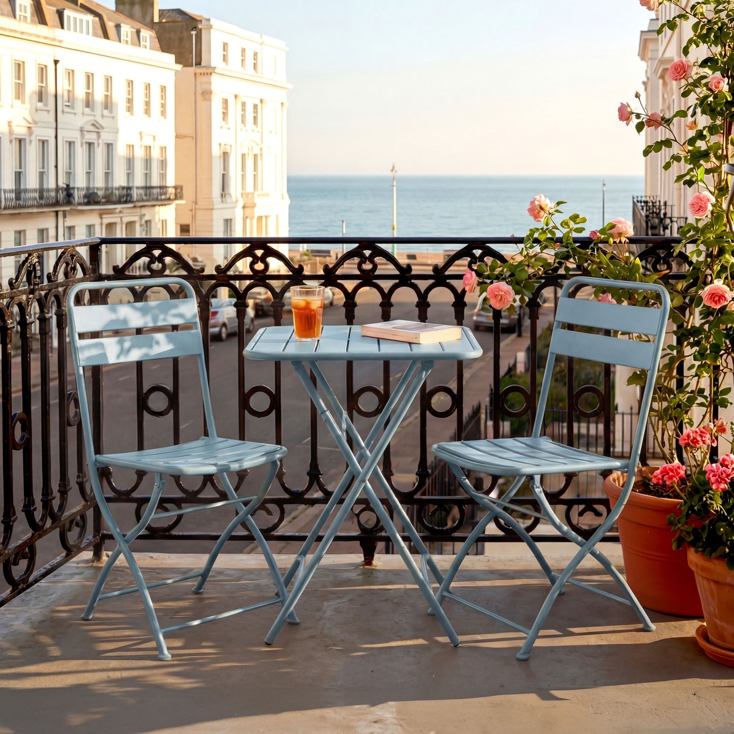 Colourways Vibrant Folding Patio or Balcony Set