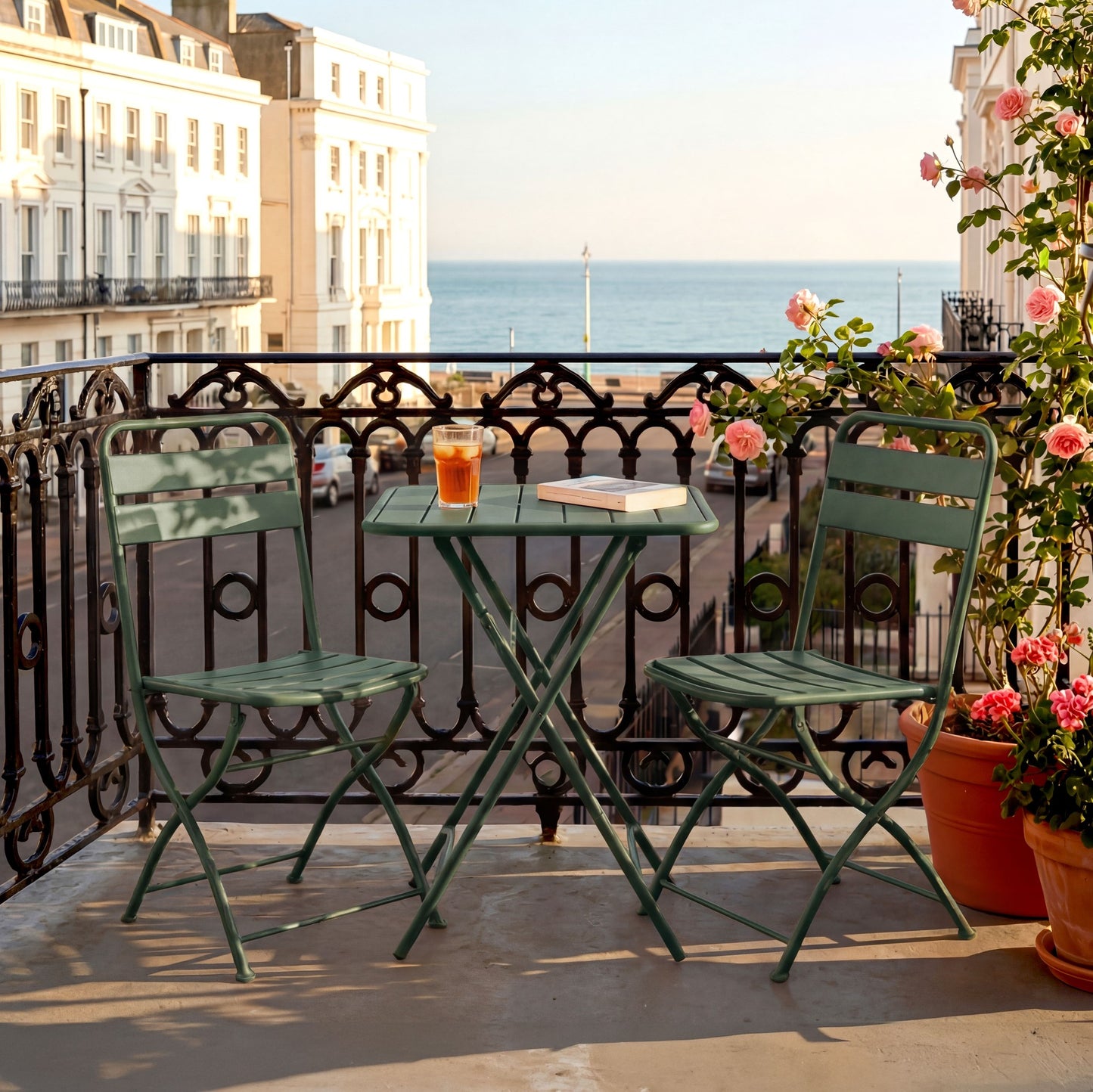 Colourways Vibrant Folding Patio or Balcony Set