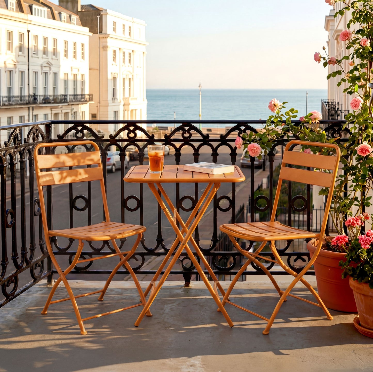 Colourways Vibrant Folding Patio or Balcony Set