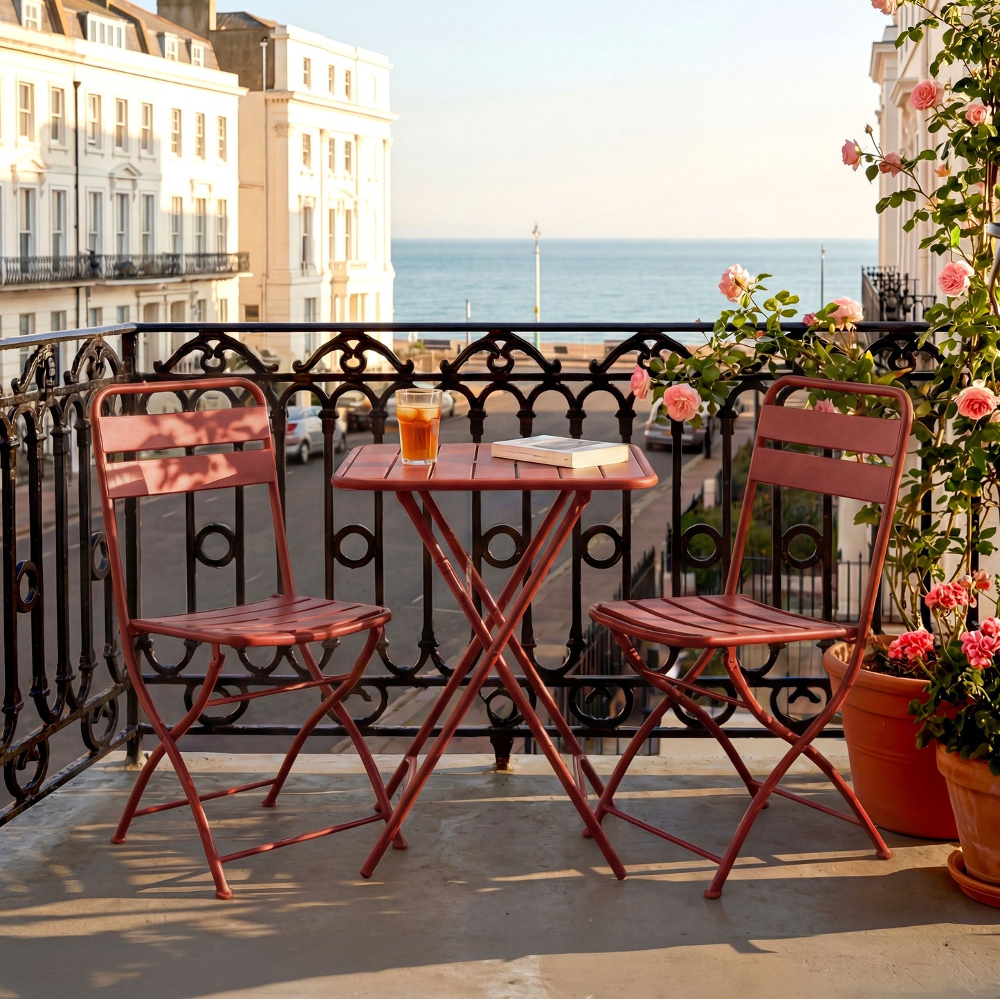 Colourways Vibrant Folding Patio or Balcony Set