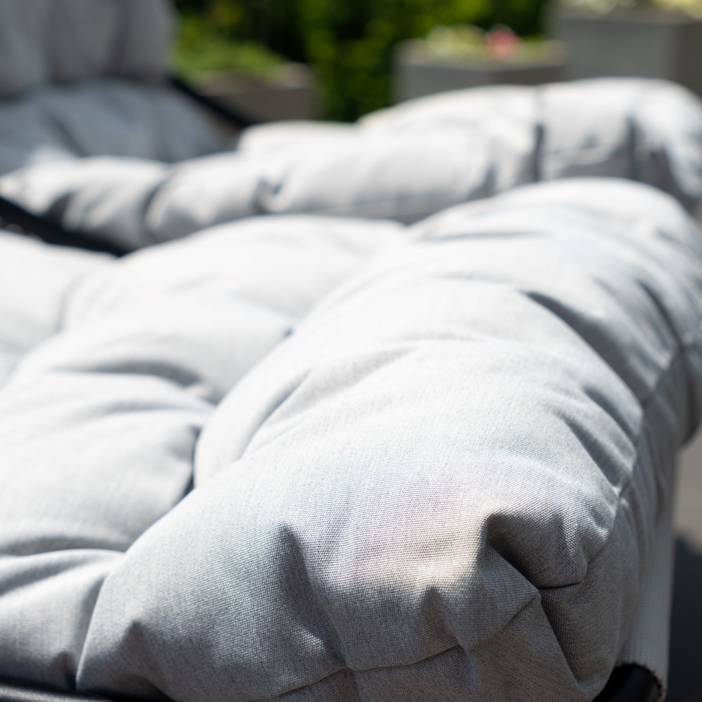 Aregno Outdoor Conversation Set - Sofa, 2 x Chairs + Table - Light Grey